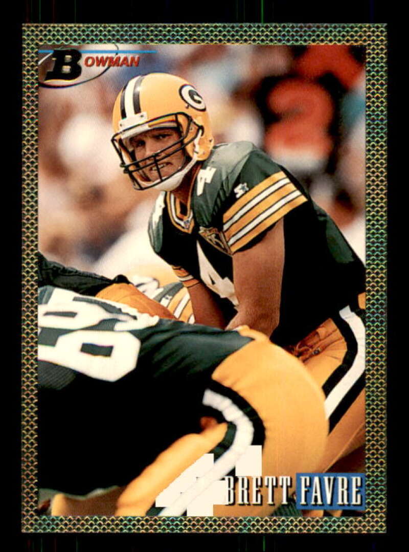 Brett Favre Foil Card 1993 Bowman #335 Image 1