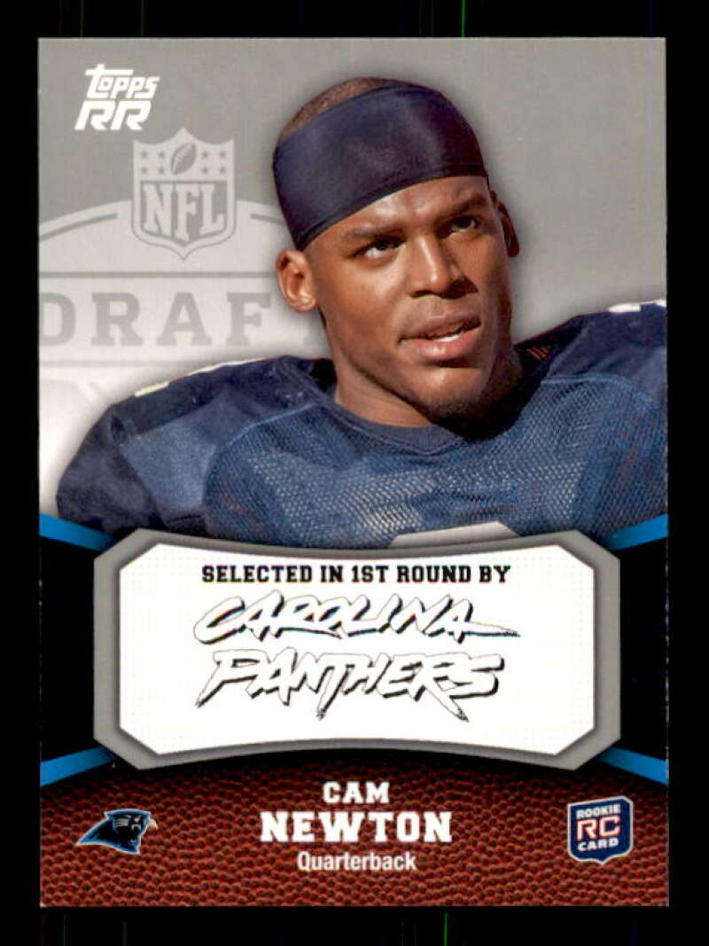 Cam Newton Rookie Card 2011 Topps Rising Rookies #130 Image 1