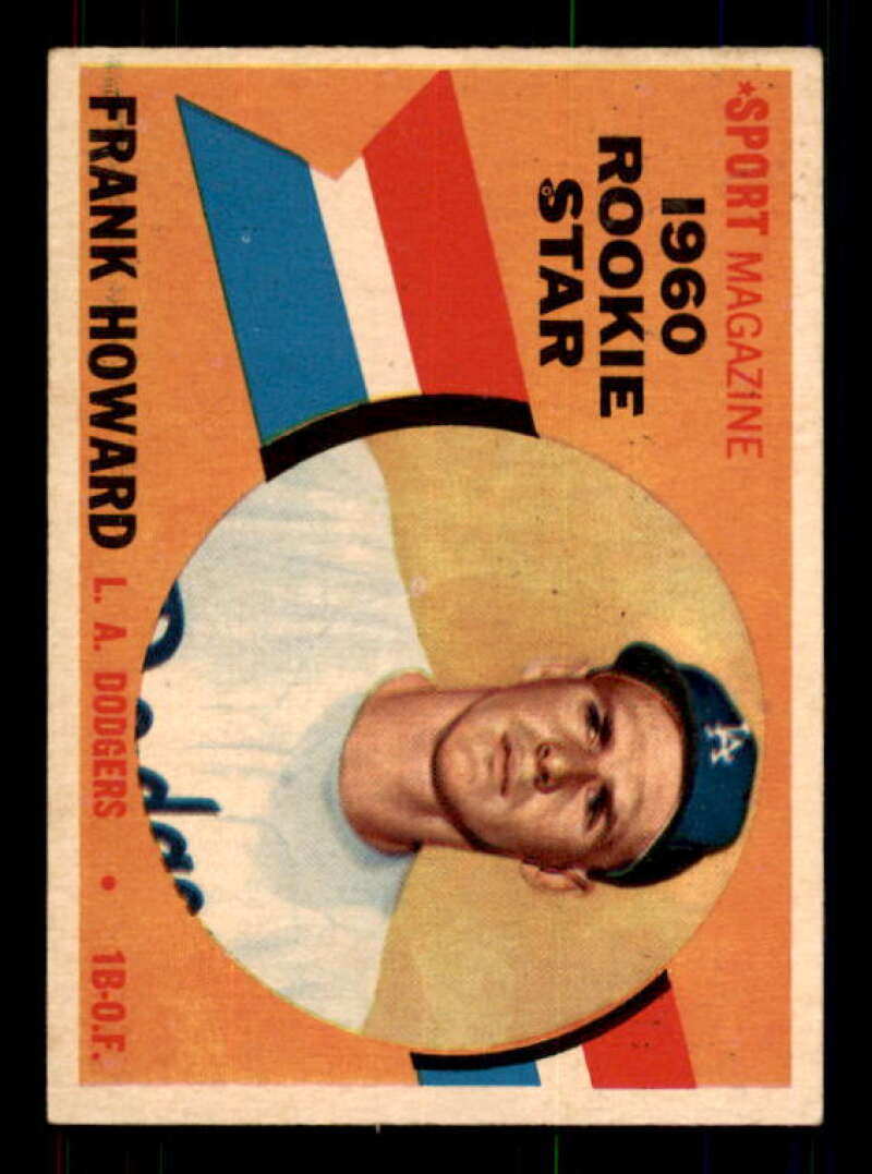 Frank Howard RS Rookie Card 1960 Topps #132 Image 1