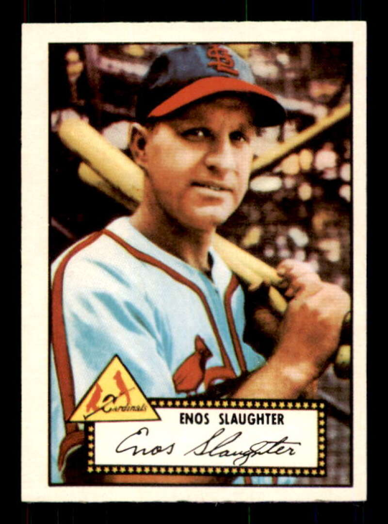 Enos Slaughter Card 1983 Topps 1952 Reprint #65 Image 1