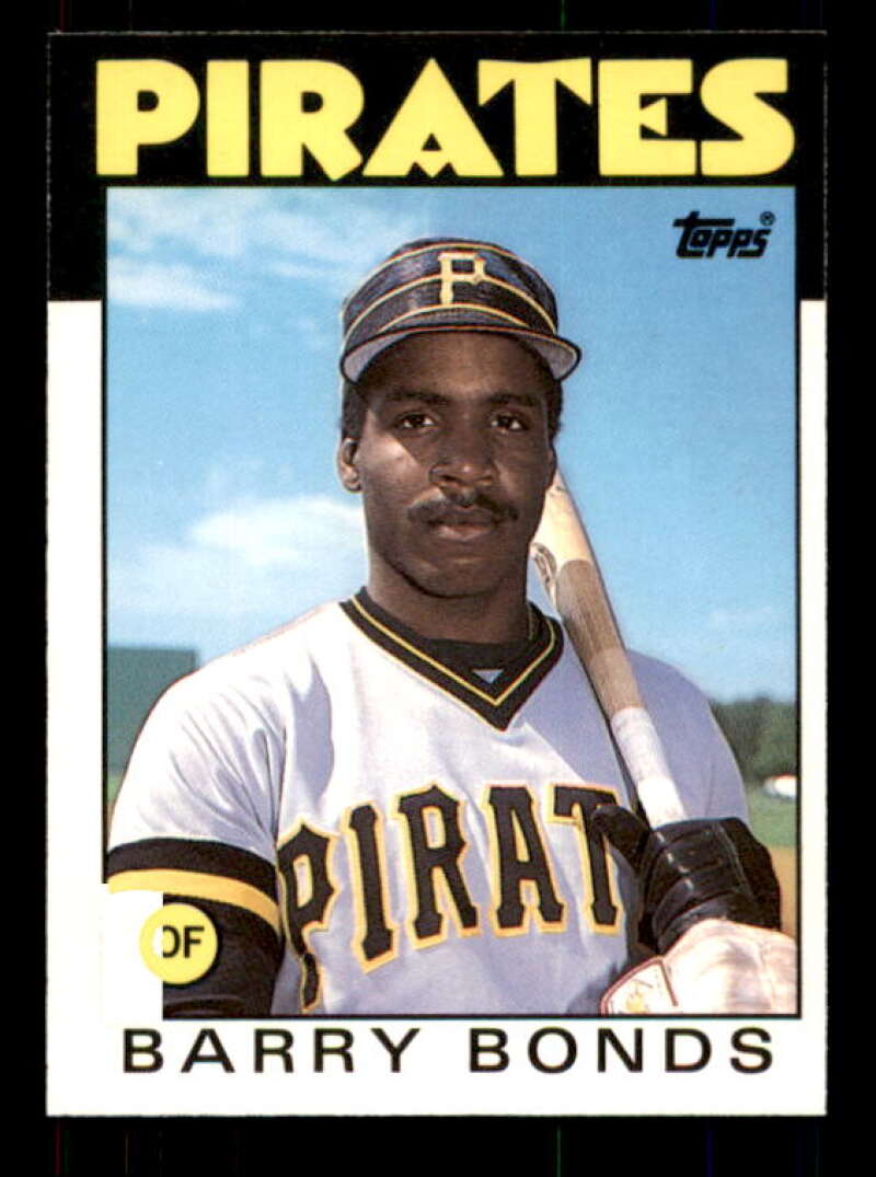 Barry Bonds Rookie Card 1986 Topps Traded #11T Image 1