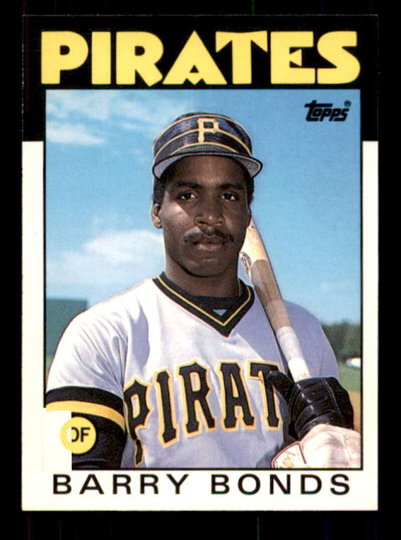 Barry Bonds Rookie Card 1986 Topps Traded #11T Image 1