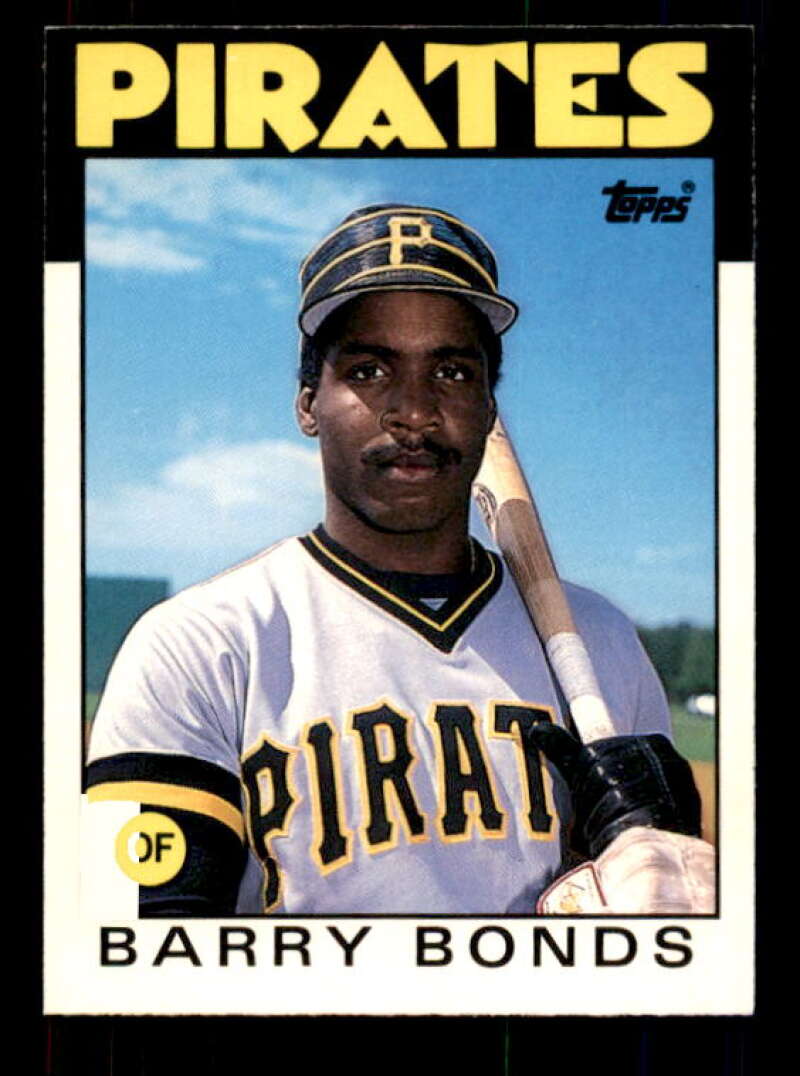 Barry Bonds Rookie Card 1986 Topps Traded #11T Image 1