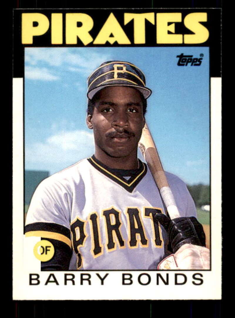 Barry Bonds Rookie Card 1986 Topps Traded #11T Image 1