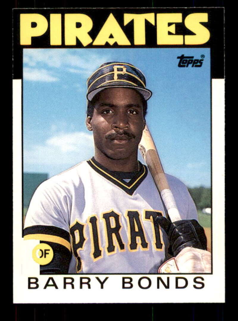 Barry Bonds Rookie Card 1986 Topps Traded #11T Image 1