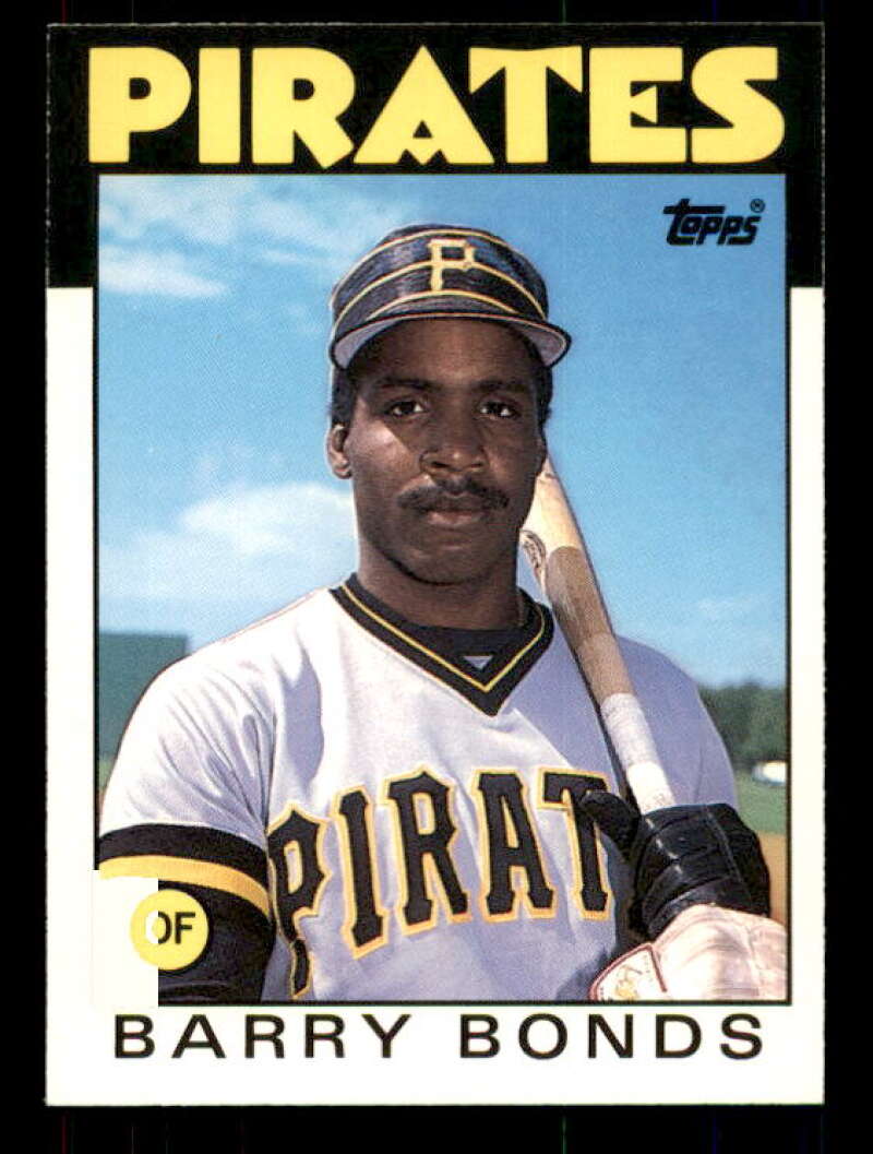 Barry Bonds Rookie Card 1986 Topps Traded #11T Image 1