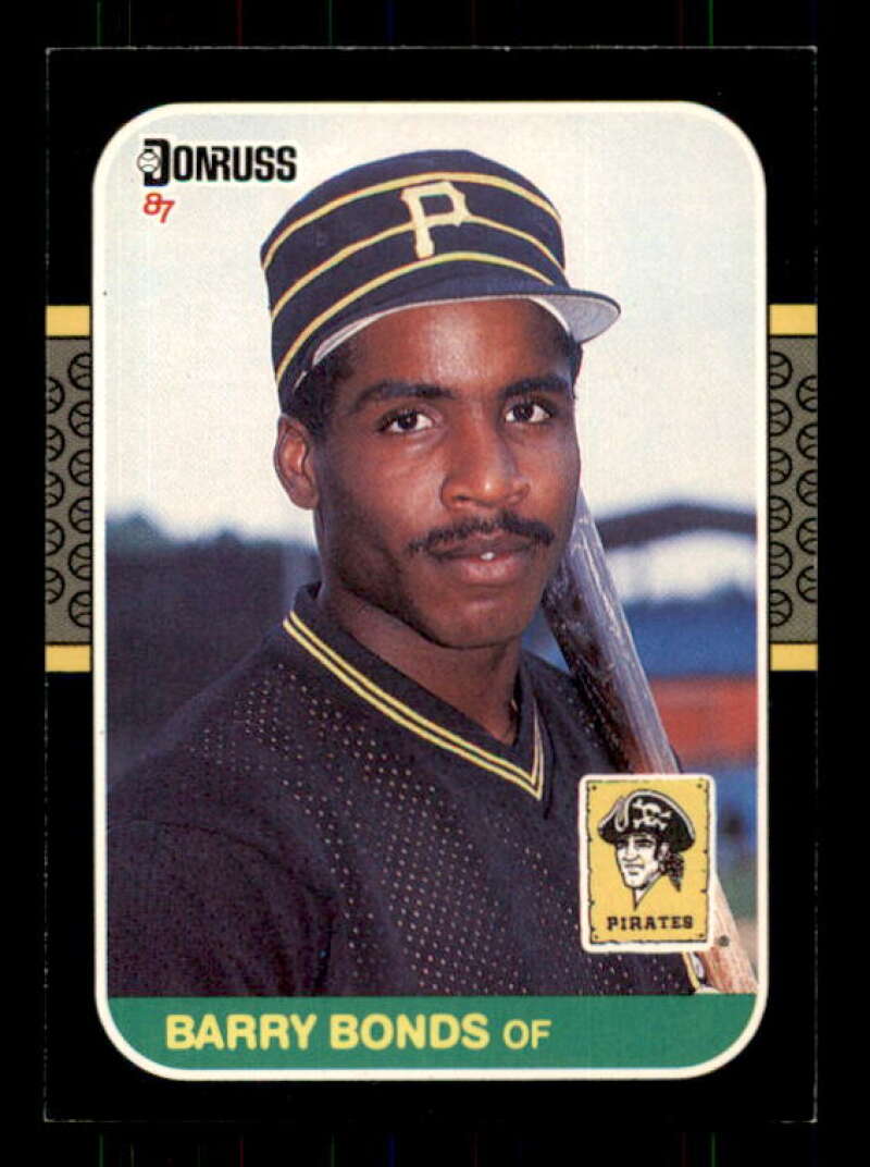 Barry Bonds Rookie Card 1987 Donruss #361 Image 1