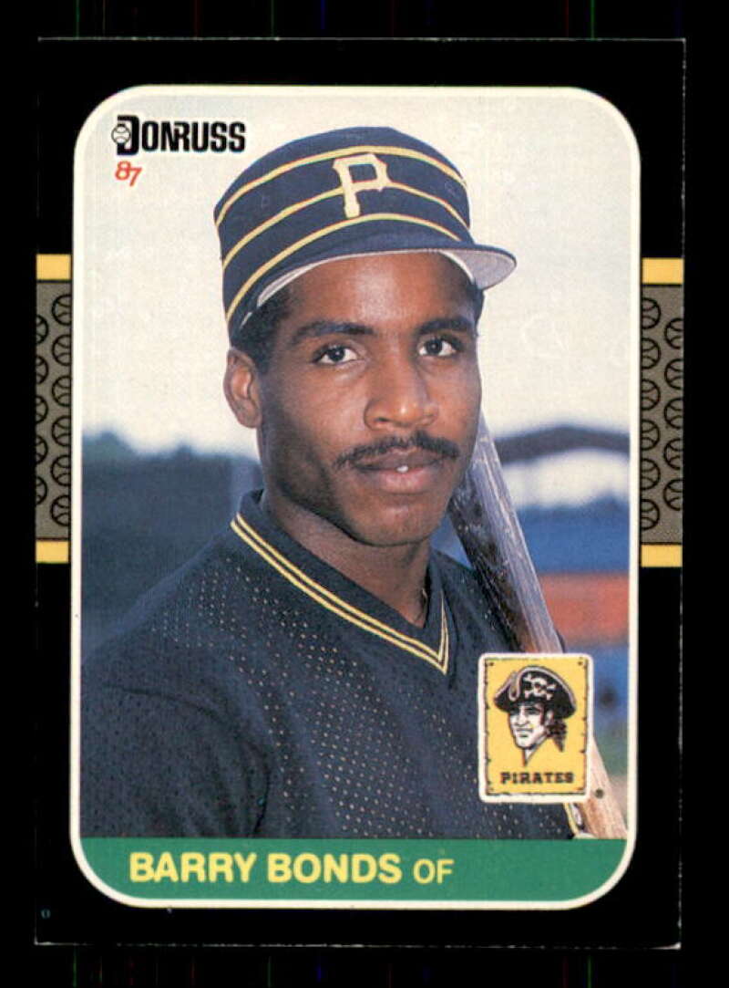 Barry Bonds Rookie Card 1987 Donruss #361 Image 1