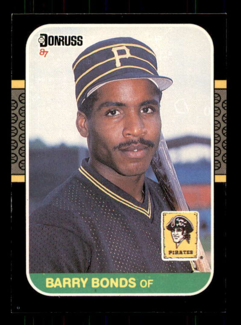 Barry Bonds Rookie Card 1987 Donruss #361 Image 1