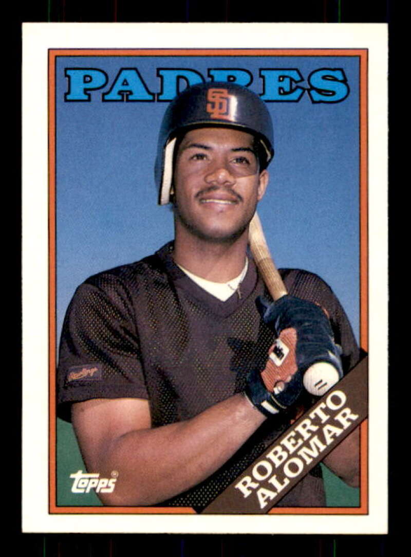 Roberto Alomar Rookie Card 1988 Topps Traded #4T Image 1