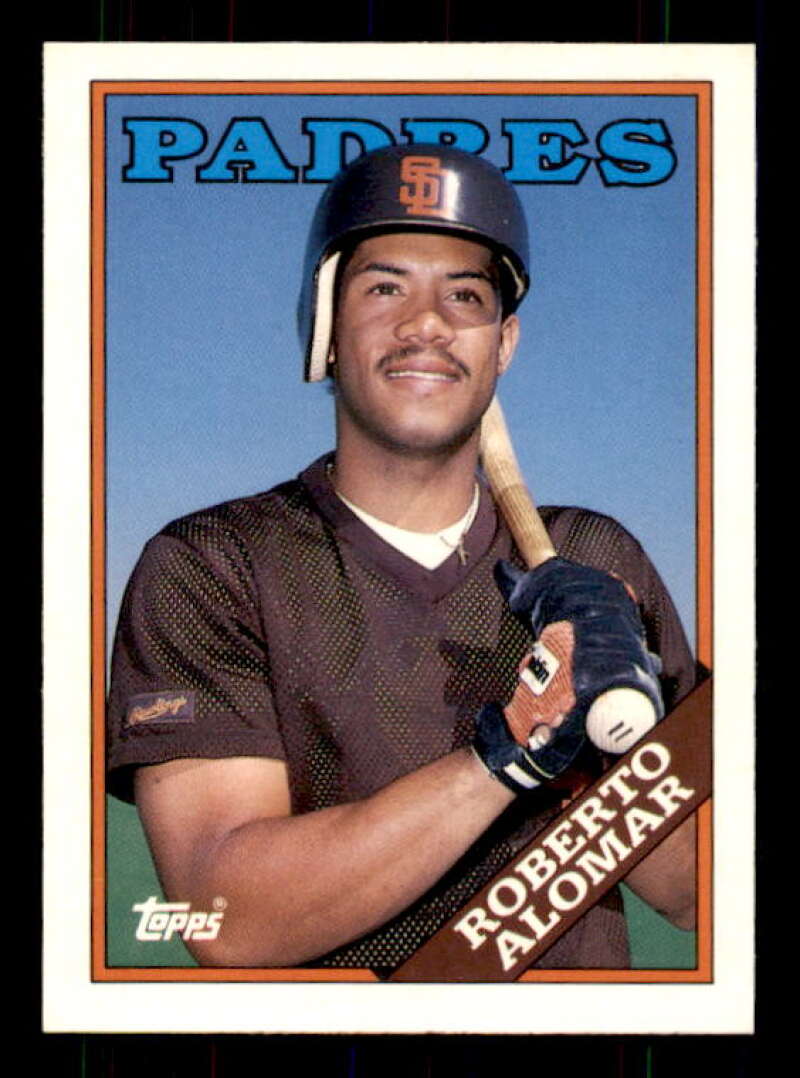 Roberto Alomar Rookie Card 1988 Topps Traded #4T Image 1