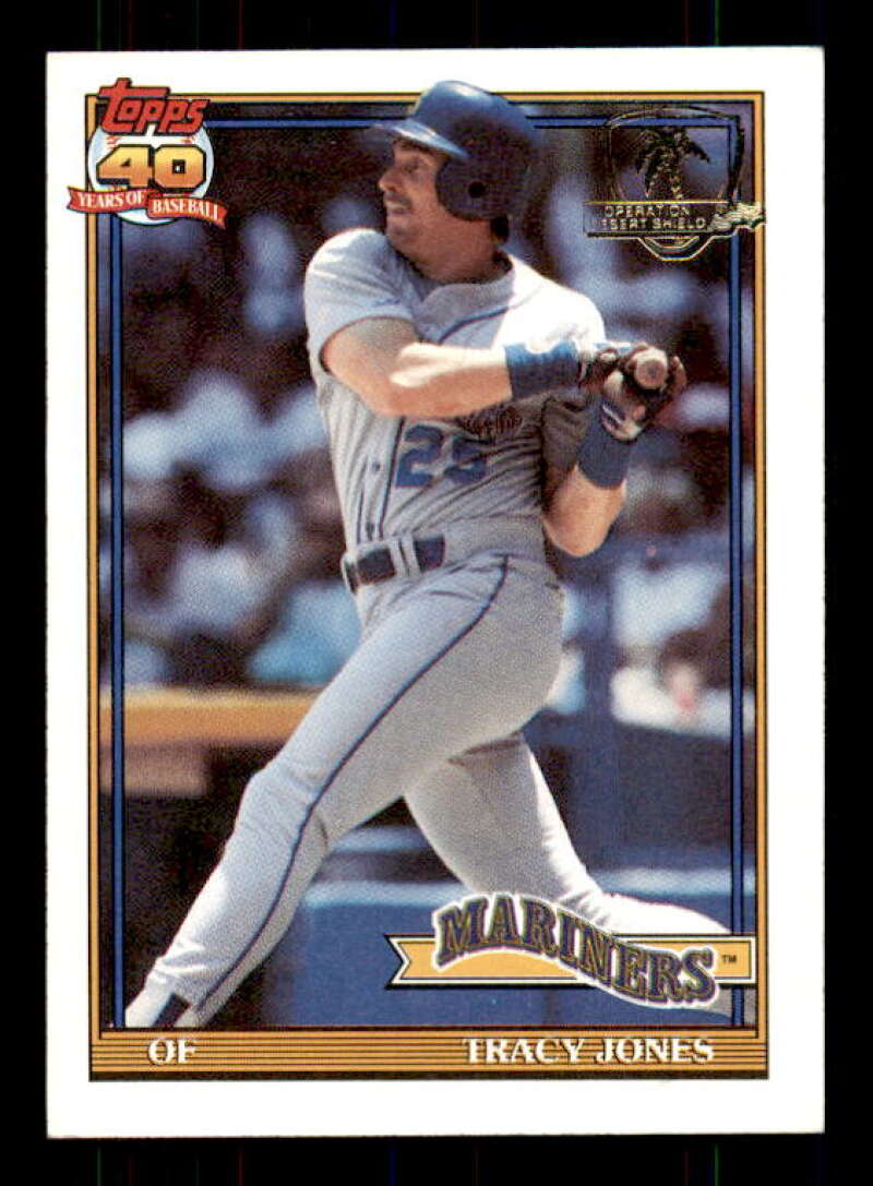 Tracy Jones Card 1991 Topps Desert Shield #87 Image 1