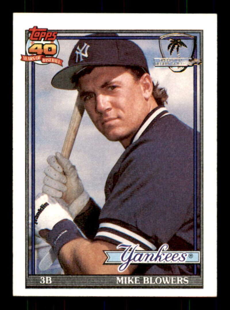 Mike Blowers Card 1991 Topps Desert Shield #691 Image 1