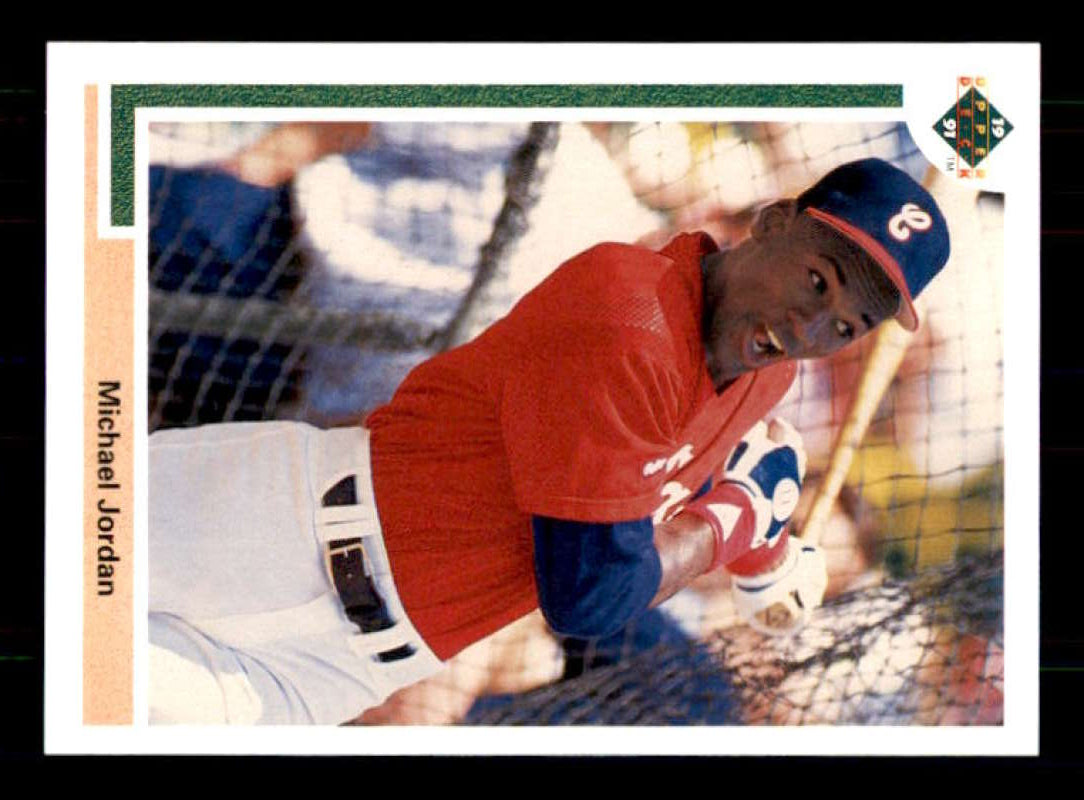 Michael Jordan Baseball Rookie Card 1991 Upper Deck #SP1 –