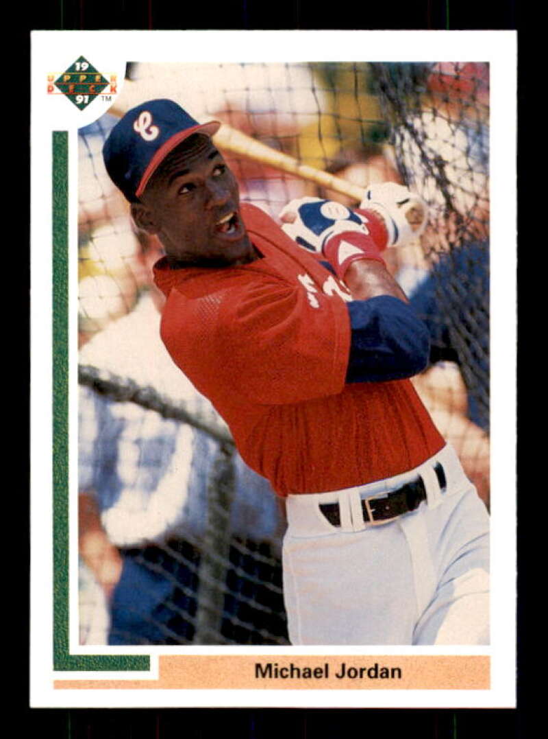 Michael Jordan Baseball Rookie Card 1991 Upper Deck #SP1 Image 1