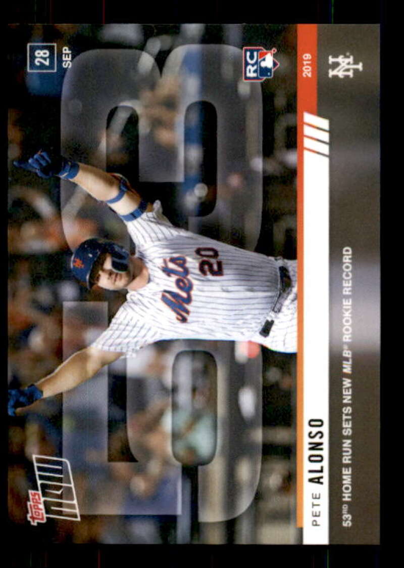 Pete Alonso/9945* Card 2019 Topps Now #913 Image 1