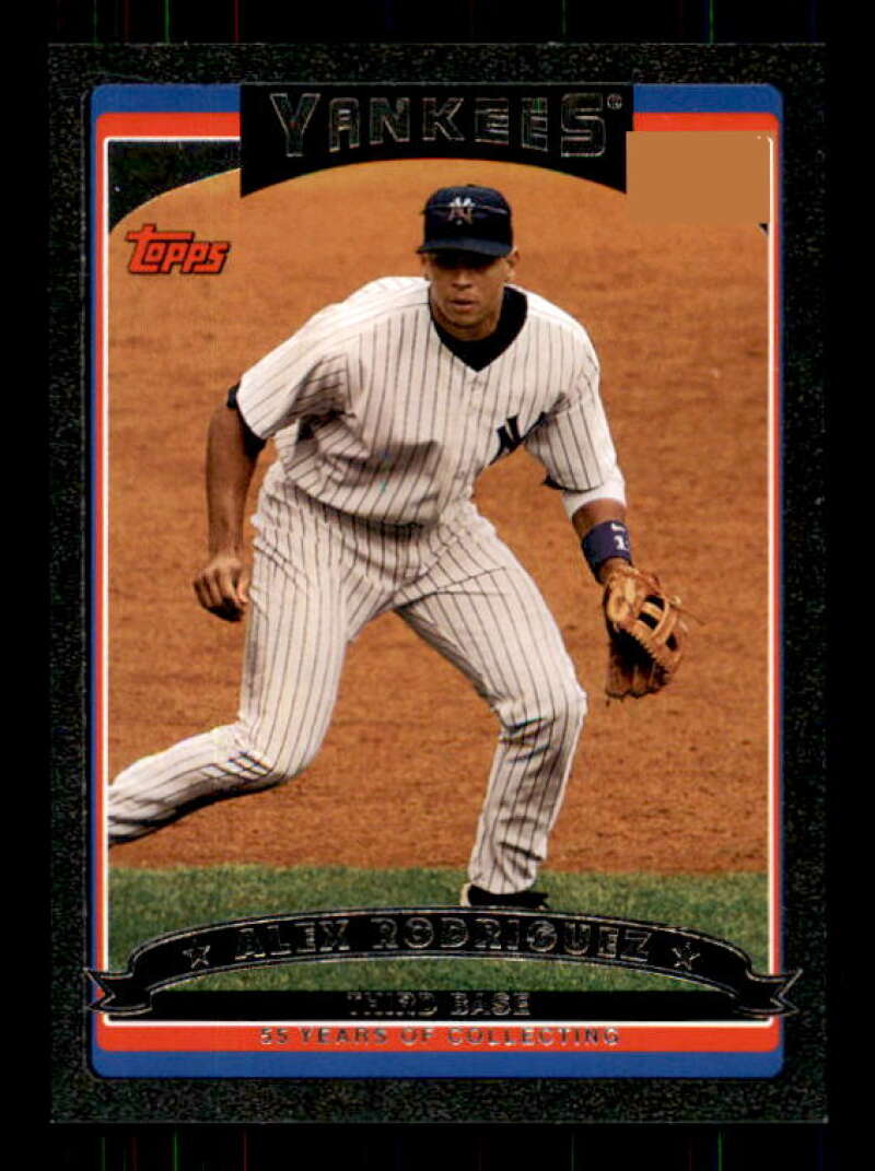 Alex Rodriguez Card 2006 Topps Black #1 Image 1