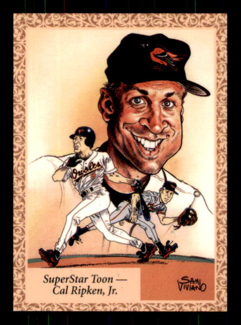 Cal Ripken Card 1998 Sports Illustrated Then and Now Art of the Game #AG6 Image 1