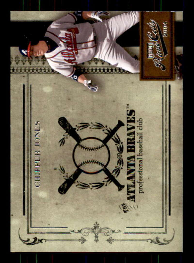 Chipper Jones Card 2004 Prime Cuts II #10 Image 1