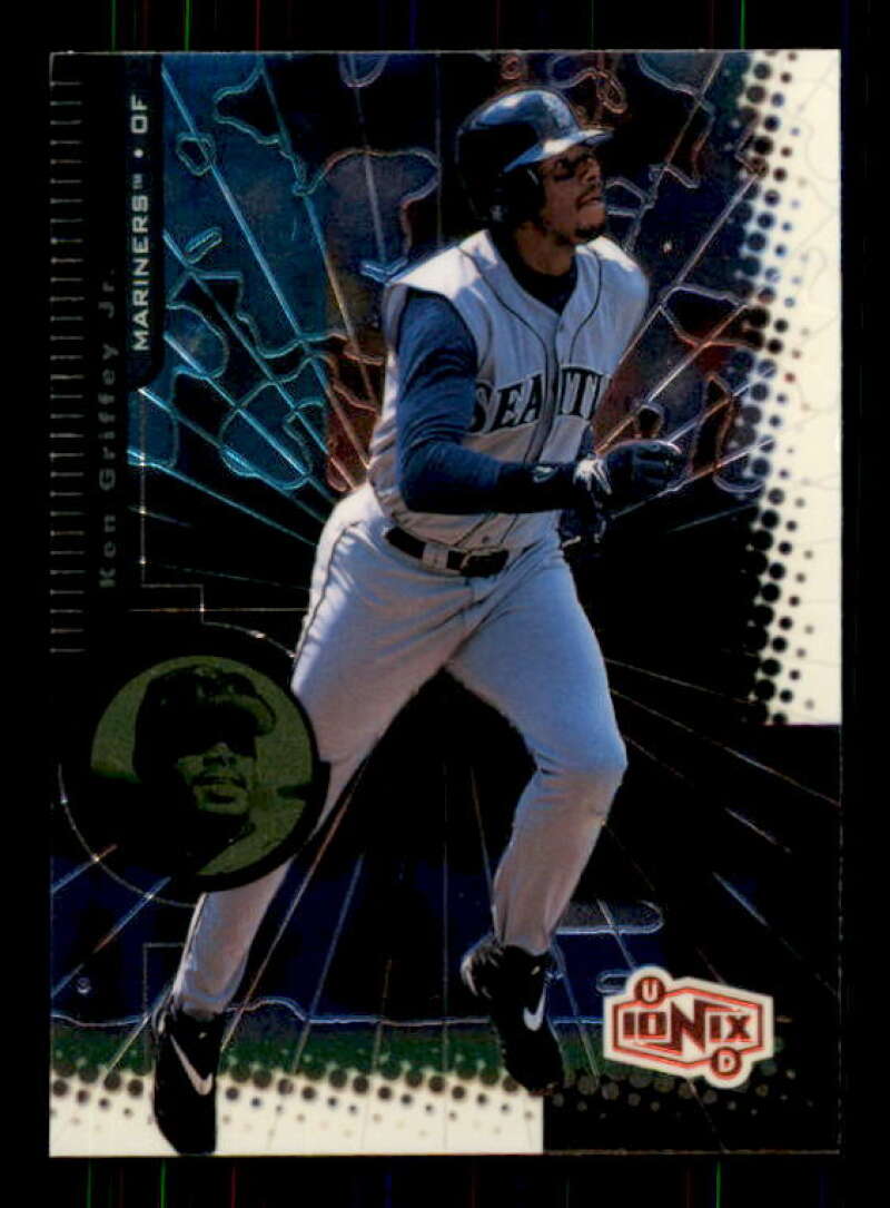 Ken Griffey Jr. Sample Card 1999 UD Ionix #S100 Image 1