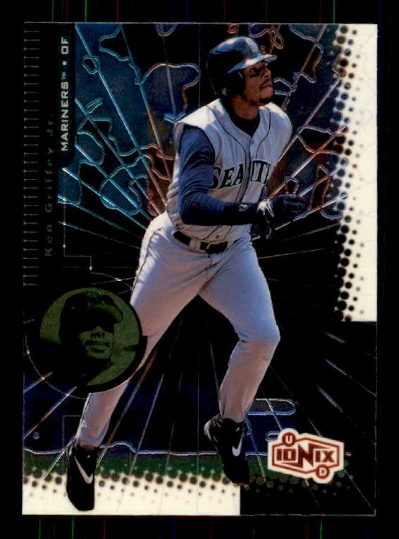 Ken Griffey Jr. Sample Card 1999 UD Ionix #S100 Image 1