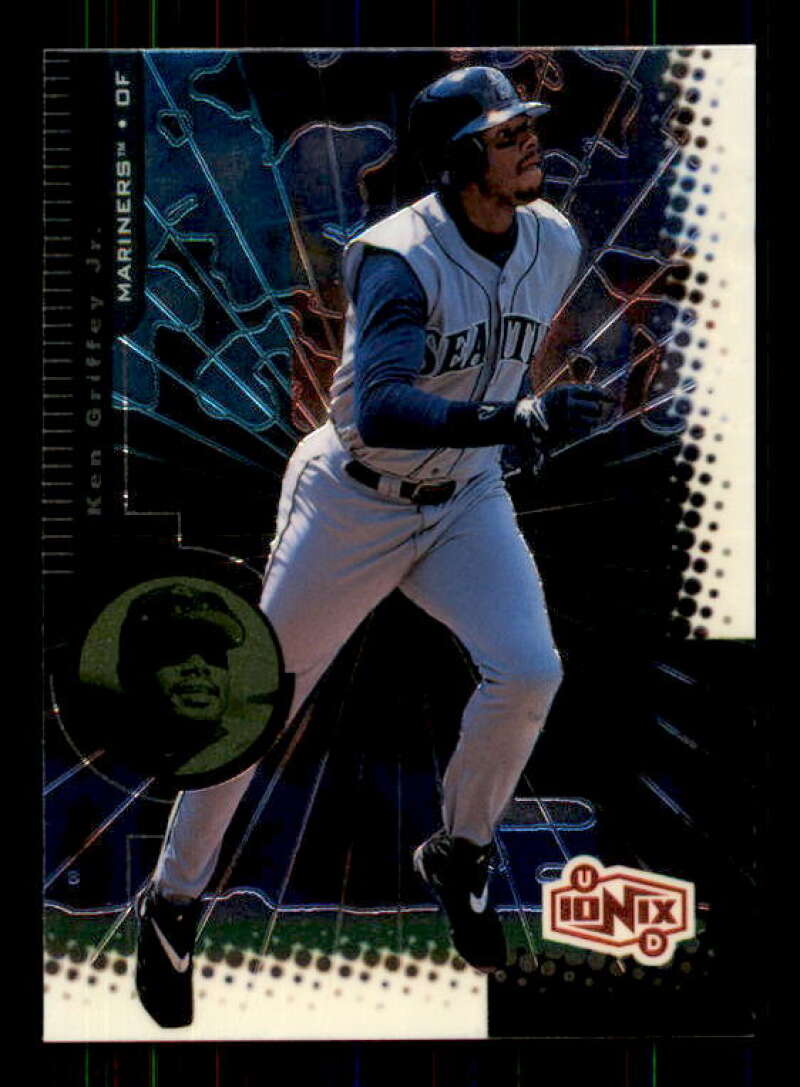 Ken Griffey Jr. Sample Card 1999 UD Ionix #S100 Image 1