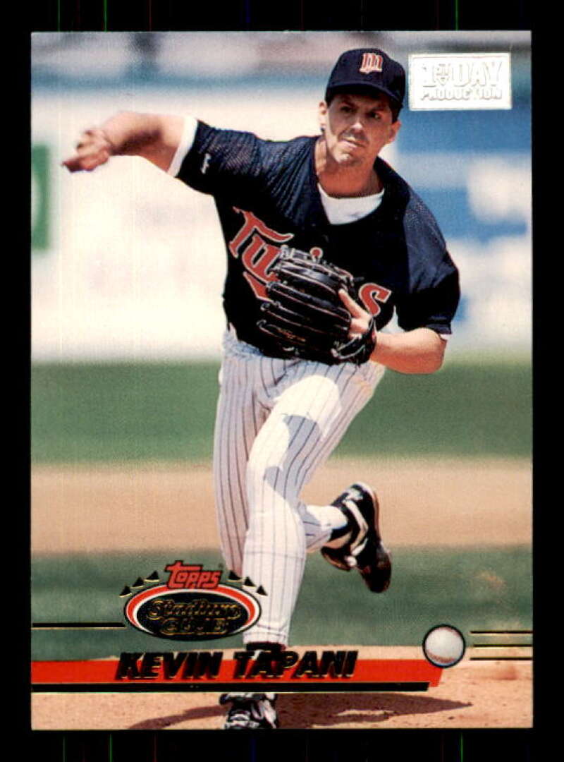 Kevin Tapani Card 1993 Stadium Club First Day Issue #492 Image 1