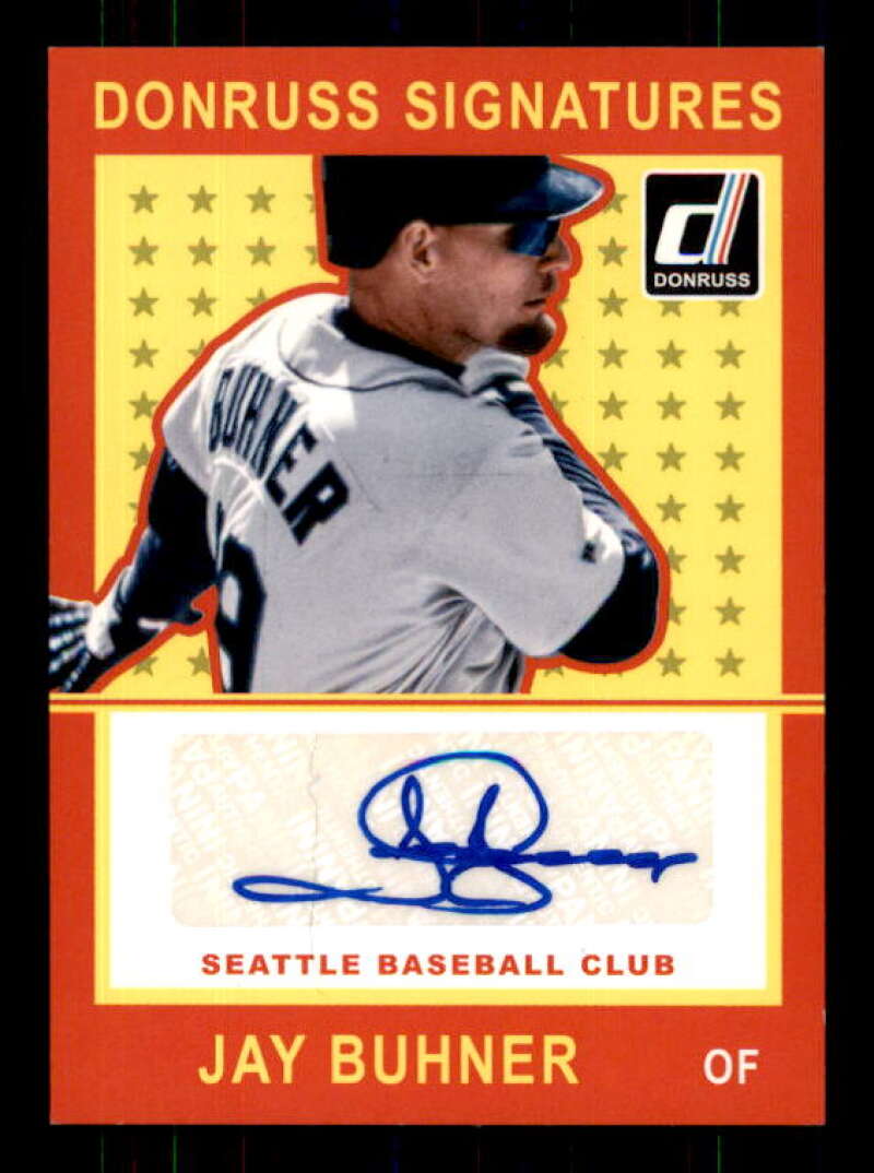 Jay Buhner Card 2014 Donruss Signatures #47 Image 1