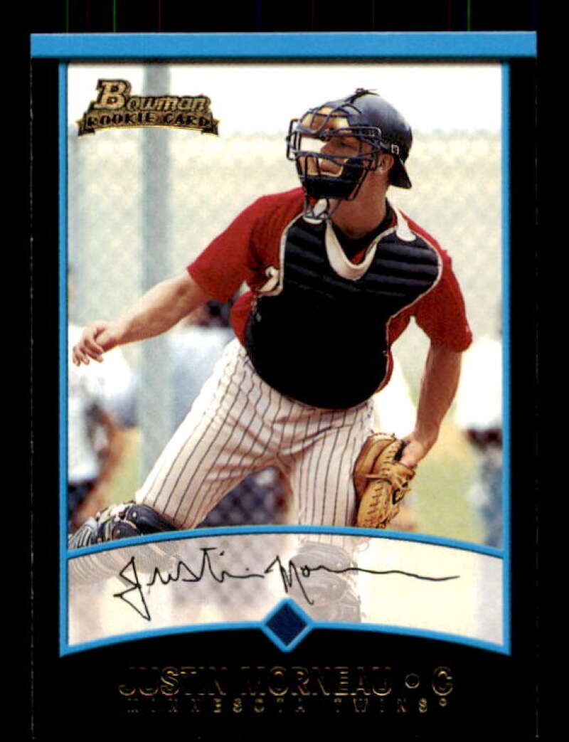 Justin Morneau Rookie Card 2001 Bowman #361 Image 1