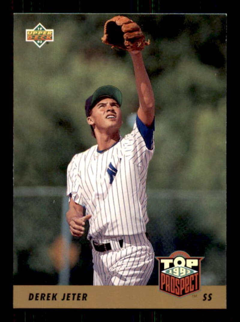 Derek Jeter Rookie Card 1993 Upper Deck #449 Image 1