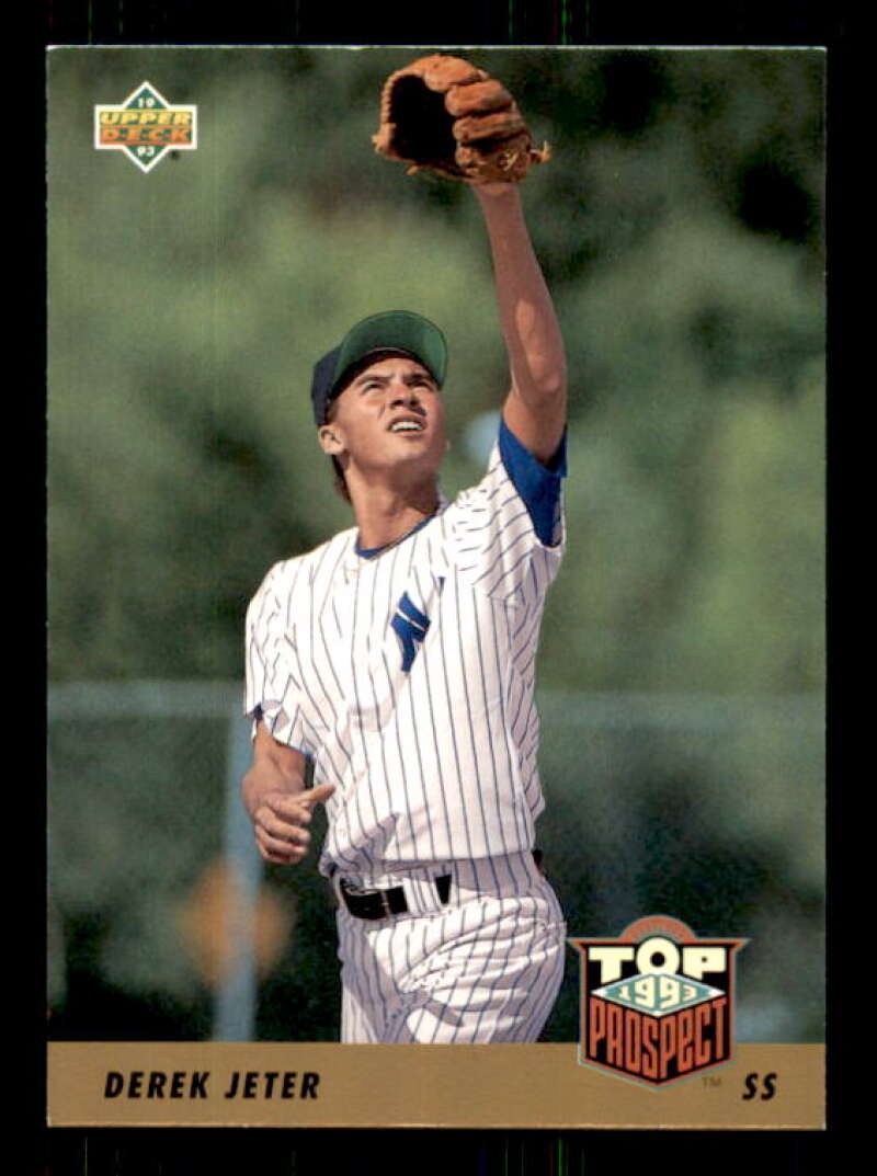 Derek Jeter Rookie Card 1993 Upper Deck #449 Image 1