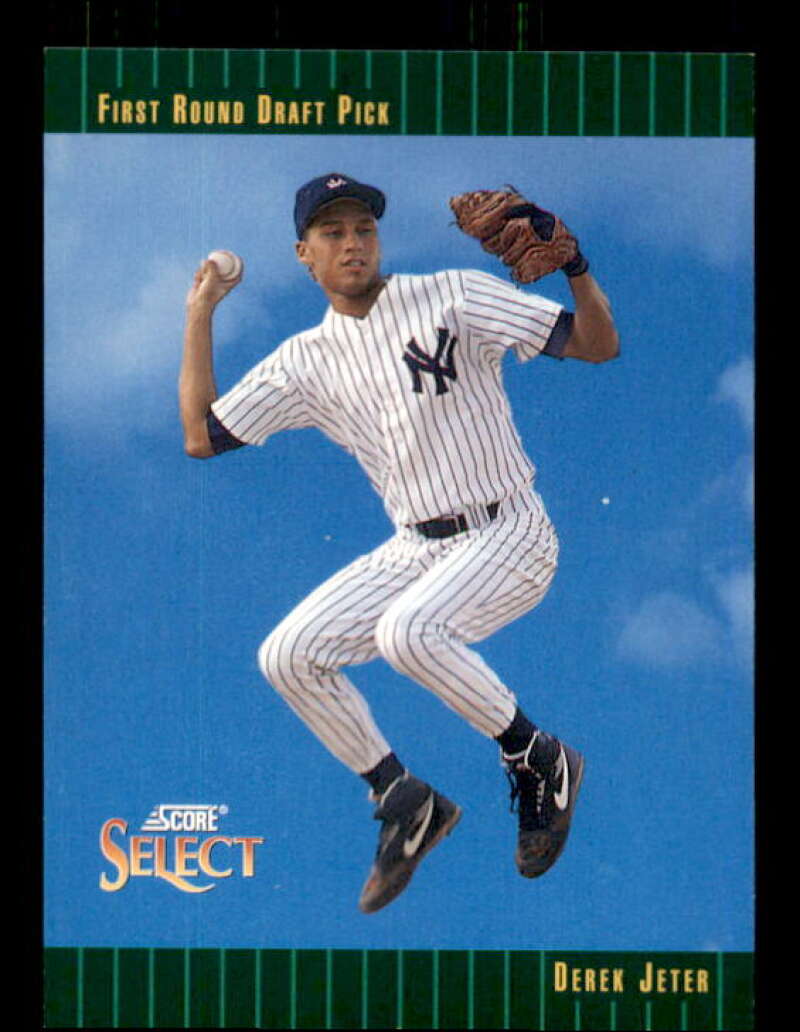 Derek Jeter Rookie Card 1993 Select #360 Image 1