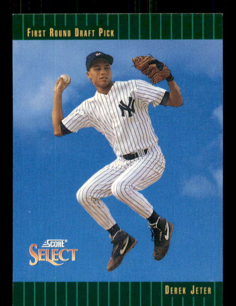 Derek Jeter Rookie Card 1993 Select #360 Image 1