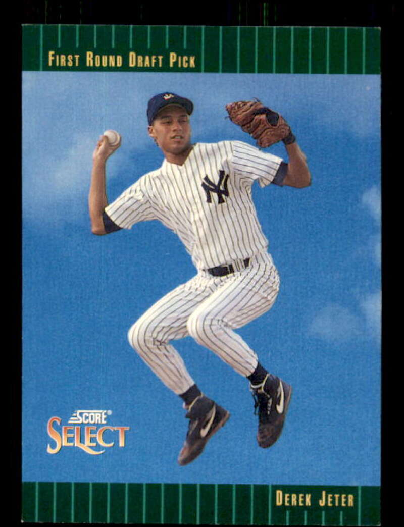 Derek Jeter Rookie Card 1993 Select #360 Image 1