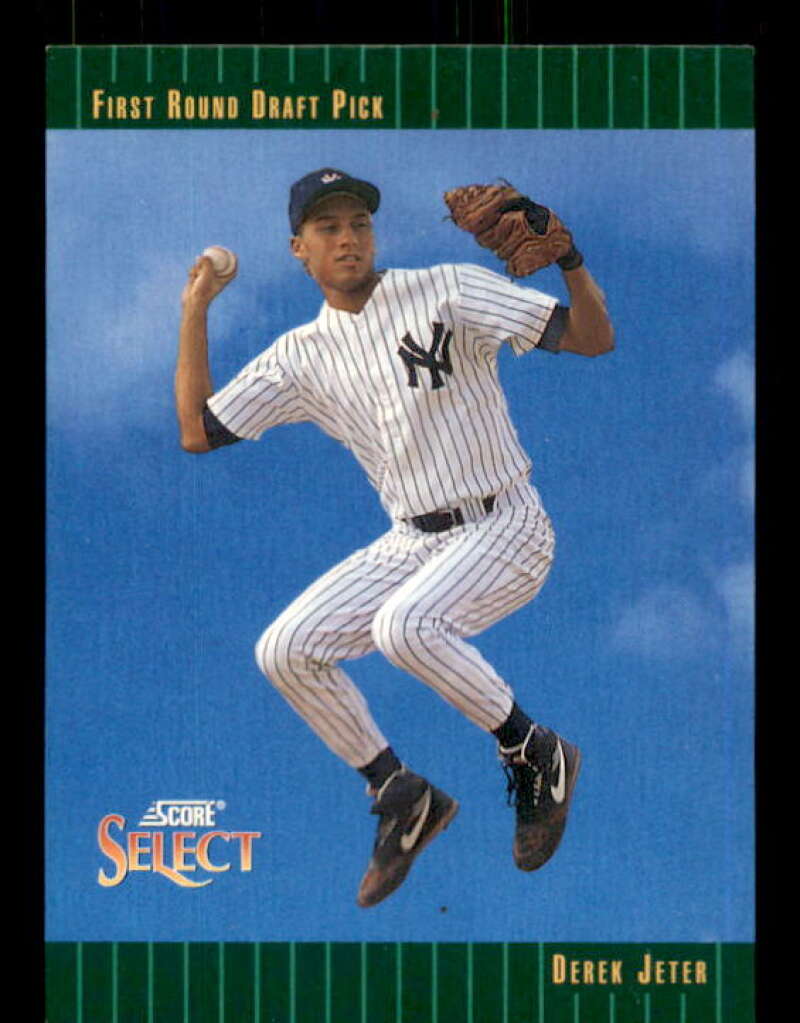 Derek Jeter Rookie Card 1993 Select #360 Image 1