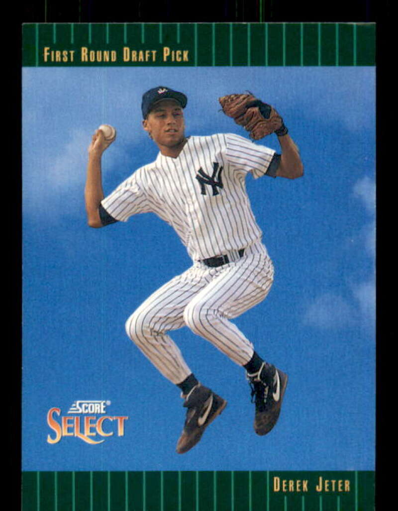 Derek Jeter Rookie Card 1993 Select #360 Image 1