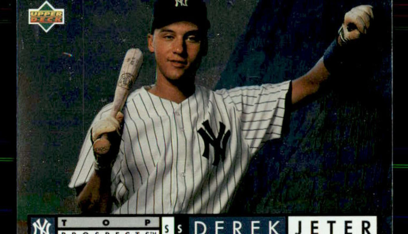 Derek Jeter Top Prospects Card 1994 Upper Deck #550 Image 1