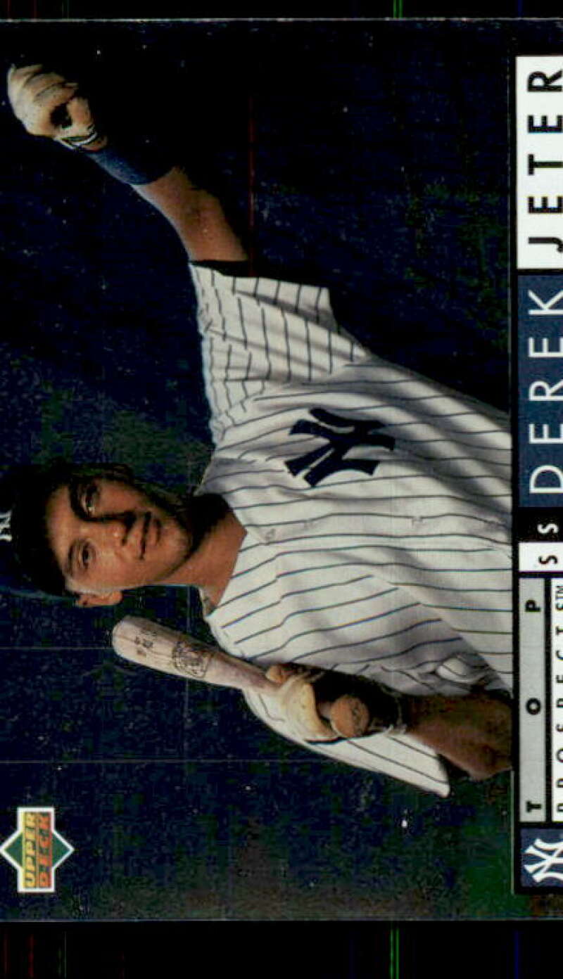 Derek Jeter Top Prospects Card 1994 Upper Deck #550 Image 1