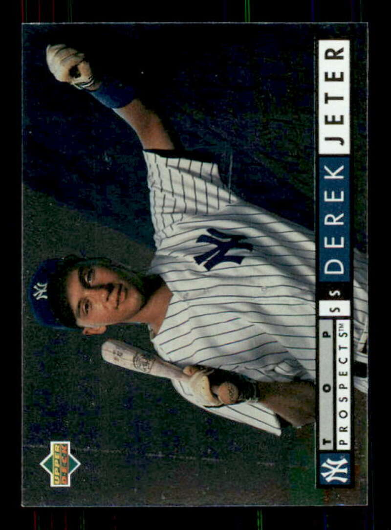 Derek Jeter Top Prospects Card 1994 Upper Deck #550 Image 1