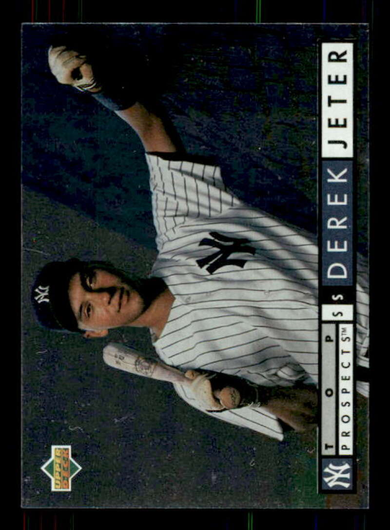 Derek Jeter Top Prospects Card 1994 Upper Deck #550 Image 1