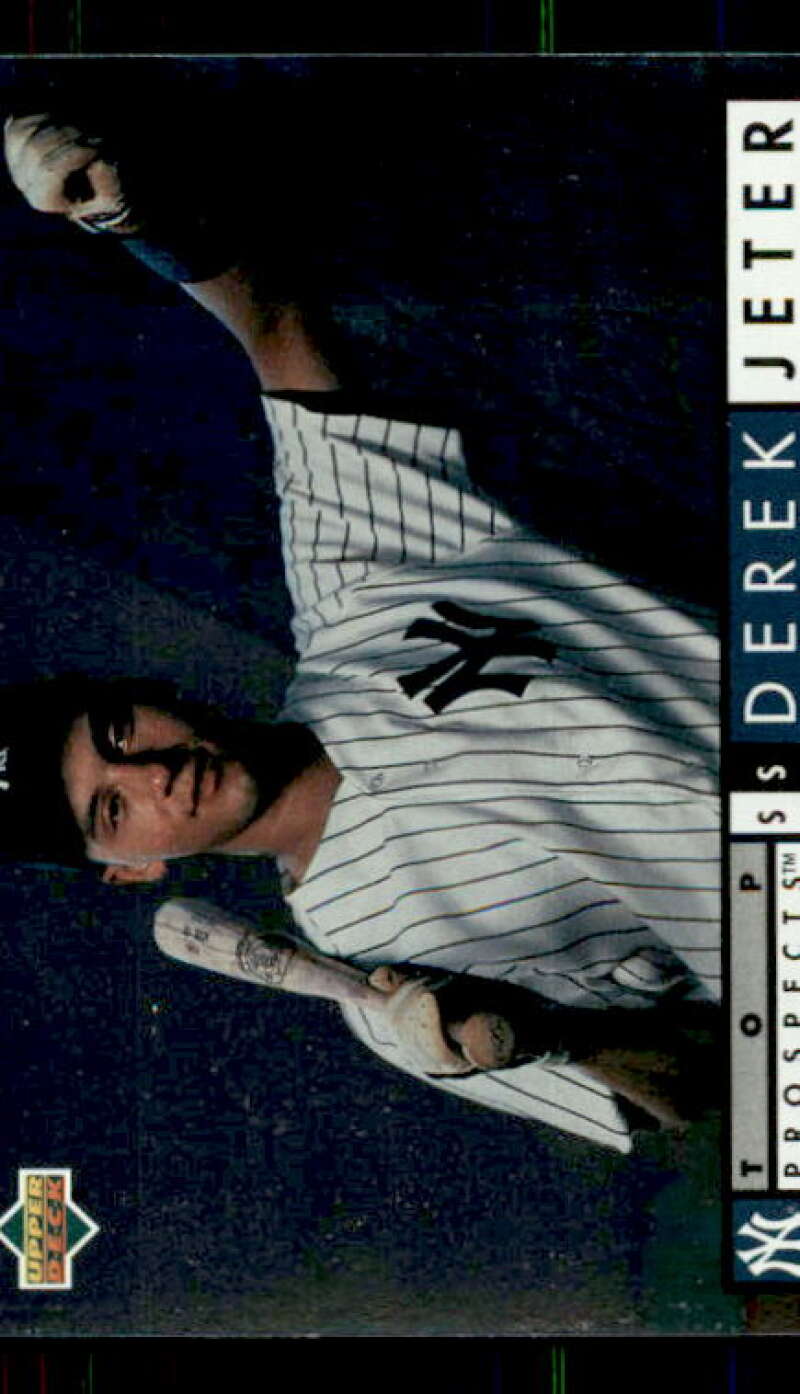 Derek Jeter Top Prospects Card 1994 Upper Deck #550 Image 1