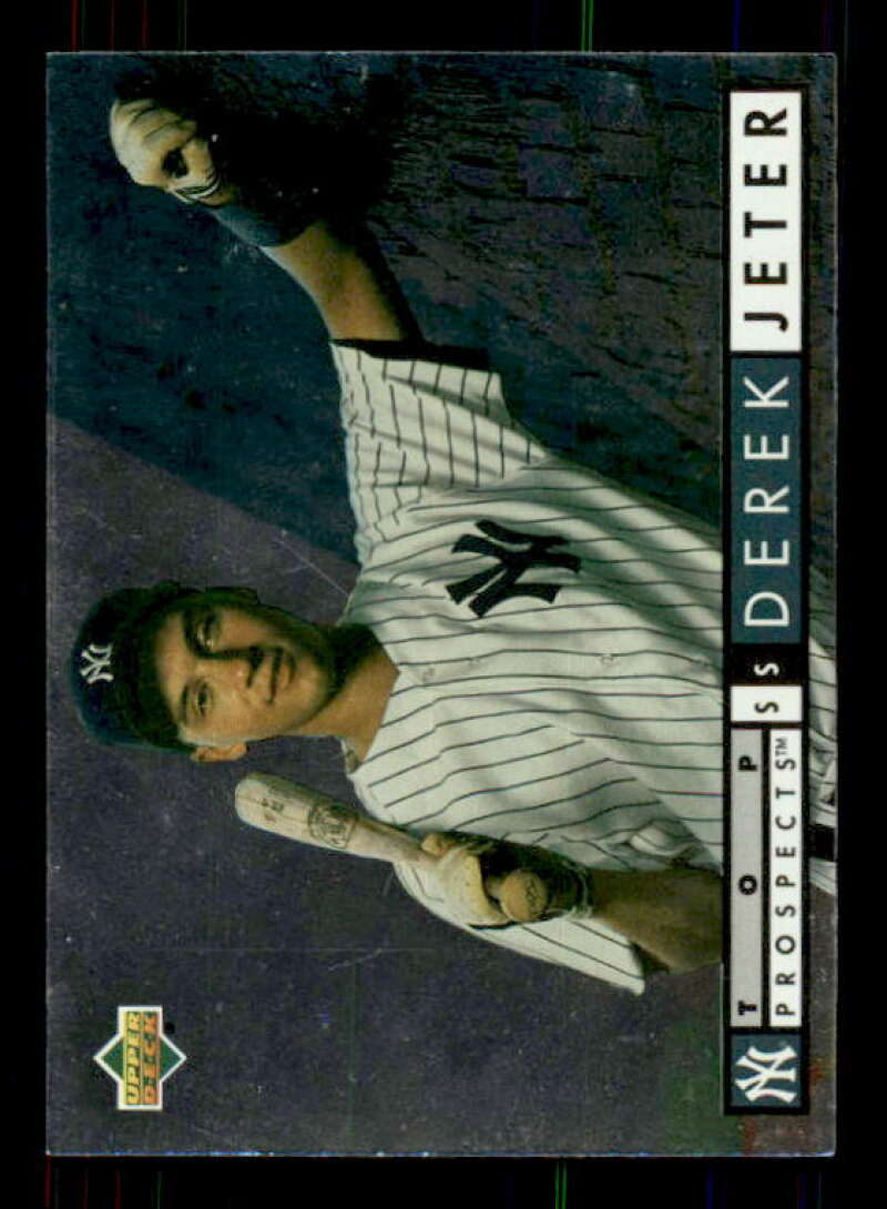 Derek Jeter Top Prospects Card 1994 Upper Deck #550 Image 1