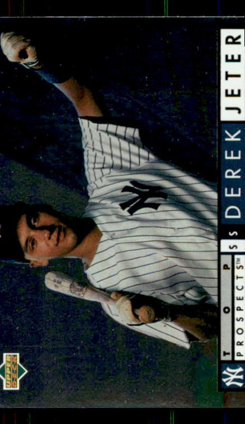 Derek Jeter Top Prospects Card 1994 Upper Deck #550 Image 1