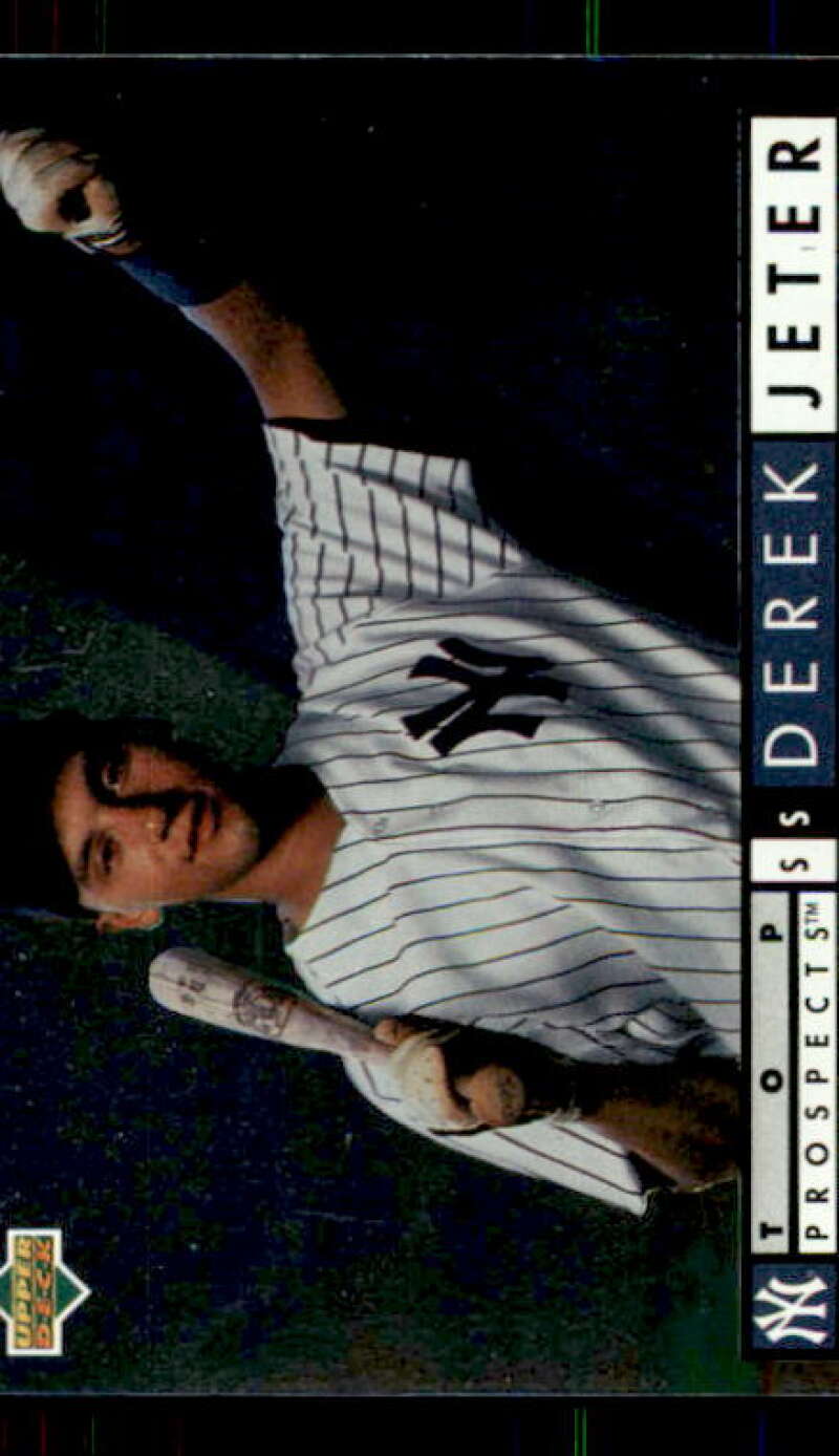 Derek Jeter Top Prospects Card 1994 Upper Deck #550 Image 1