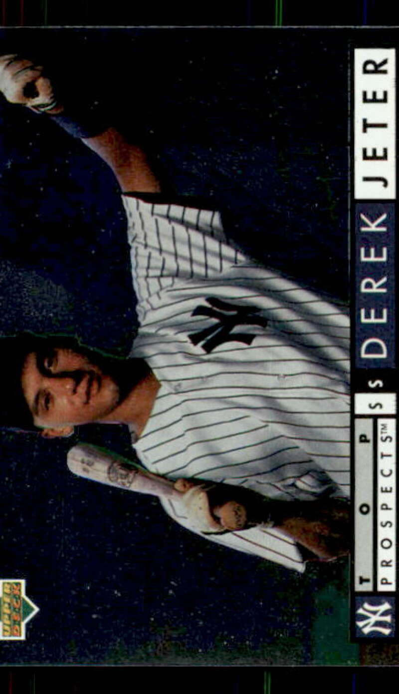 Derek Jeter Top Prospects Card 1994 Upper Deck #550 Image 1