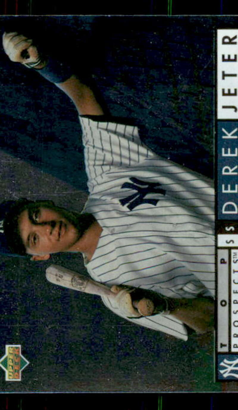 Derek Jeter Top Prospects Card 1994 Upper Deck #550 Image 1