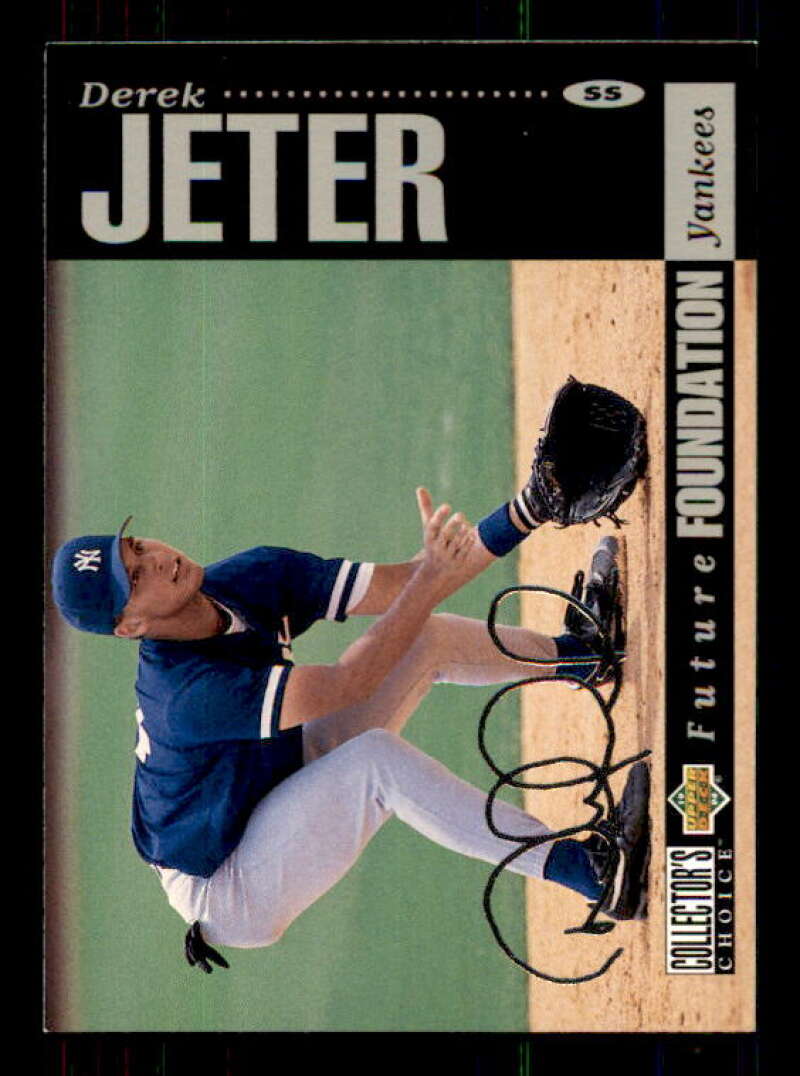 Derek Jeter Futures Card 1994 Collector's Choice Silver Signature #644 Image 1