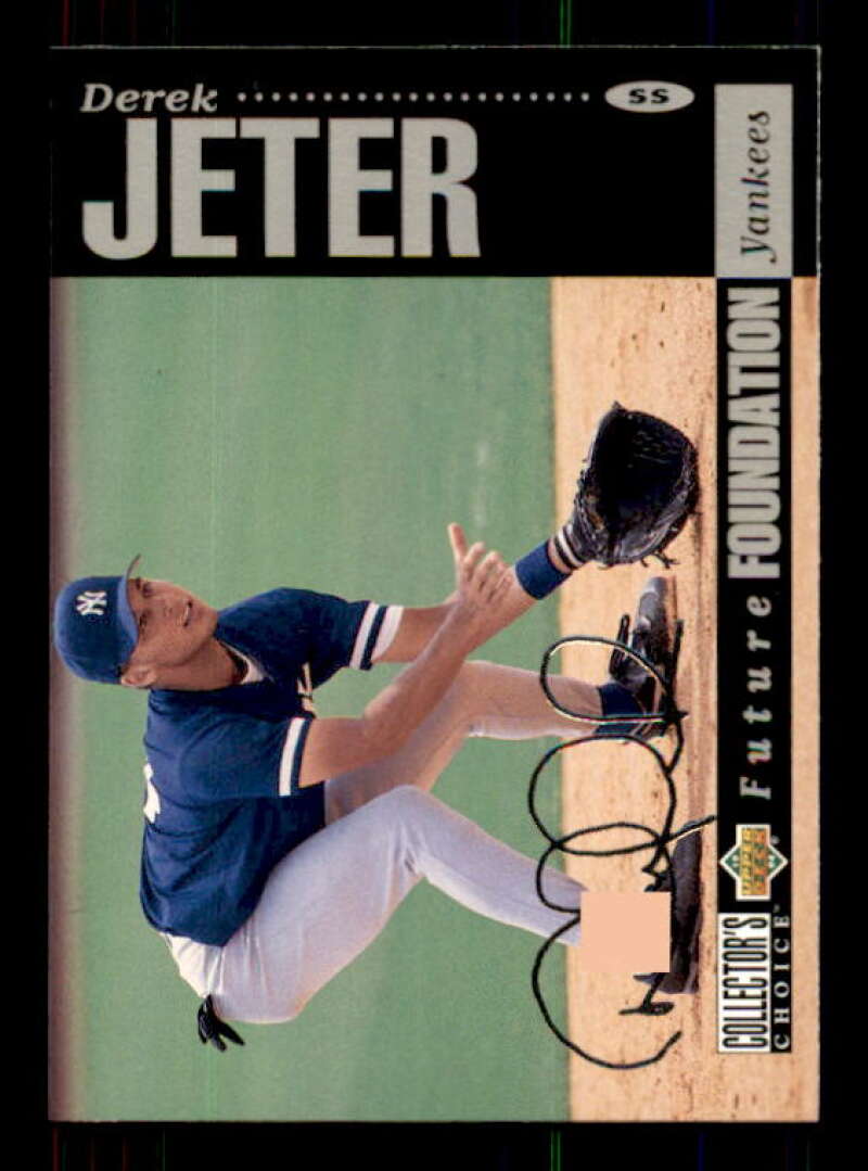 Derek Jeter Futures Card 1994 Collector's Choice Silver Signature #644 Image 1