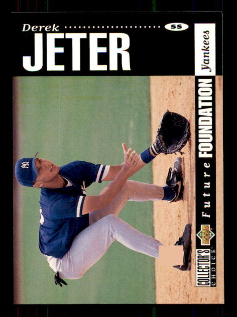 Derek Jeter Furtures Foundations Card 1994 Collector's Choice #644 Image 1