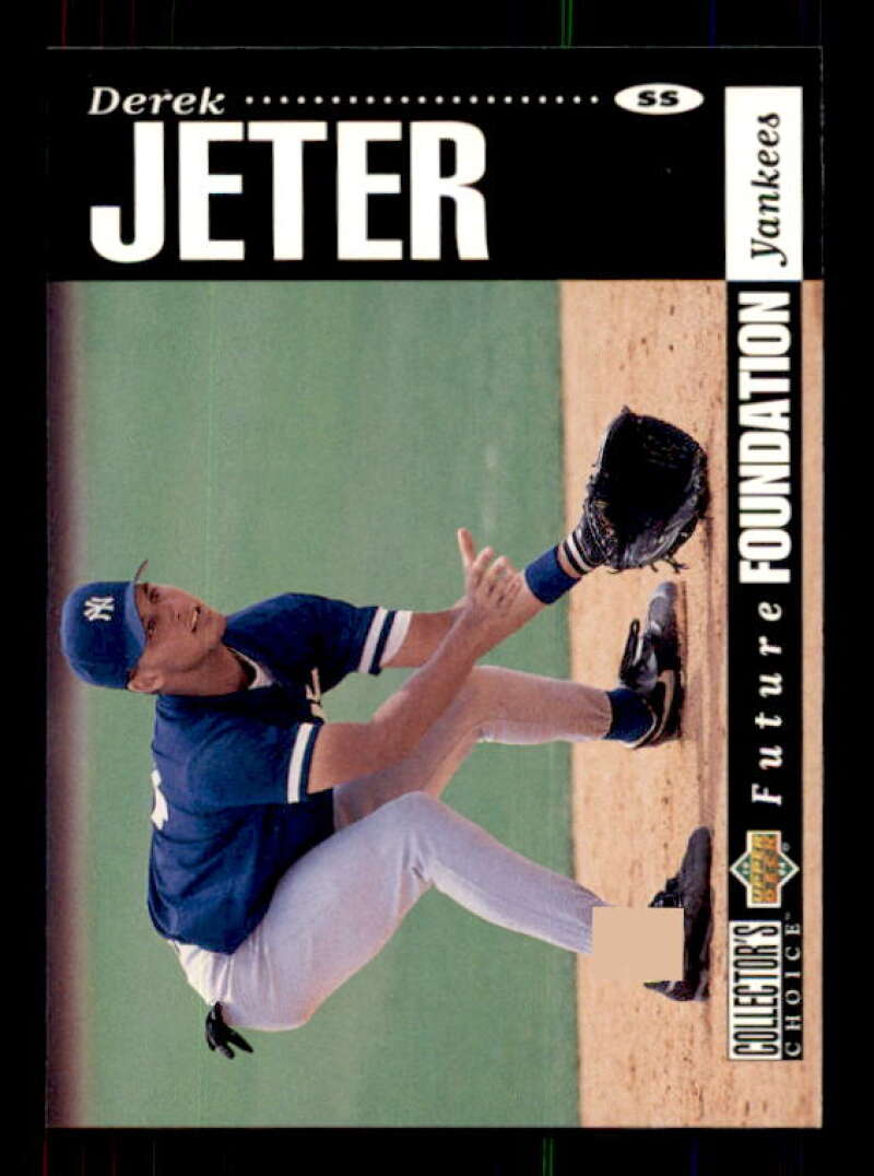 Derek Jeter Furtures Foundations Card 1994 Collector's Choice #644 Image 1